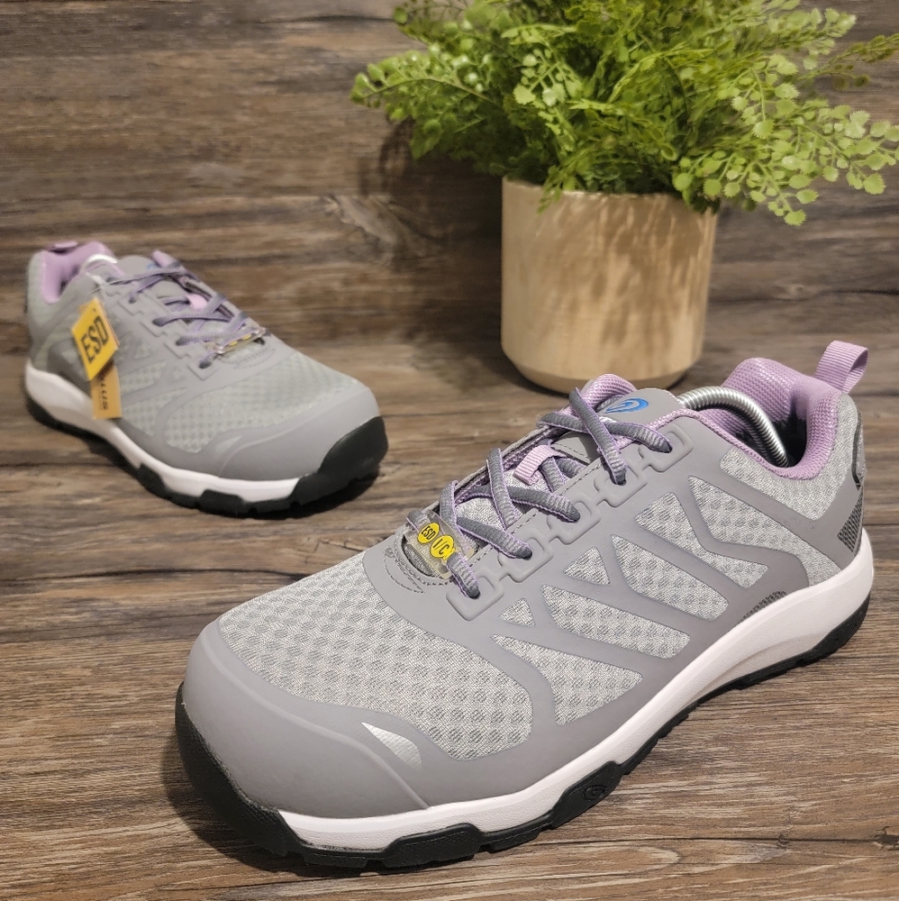 Nautilus Womens Velocity Grey Safety Shoes Size 11